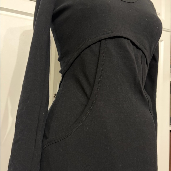 Alexander Wang Black Long Sleeve Dress - Picture 2 of 10
